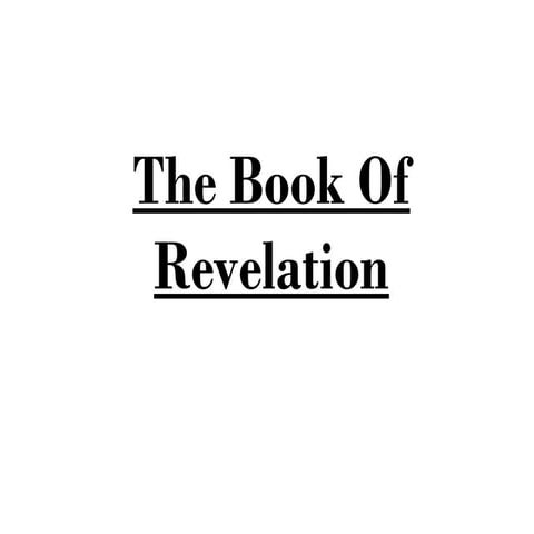 Revelation intro