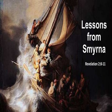 Lessons from Smyrna
