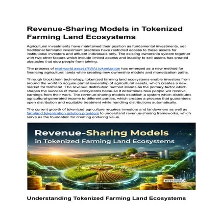Types of Real - World Asset Tokenization | PDF