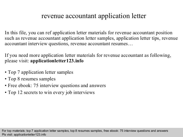 Revenue application letter 07 image