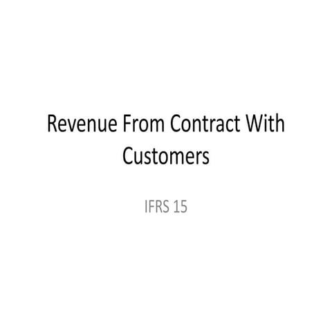 Revenue from contracts with customers