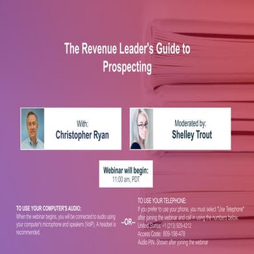 Revenue Leader's Guide to Prospecting