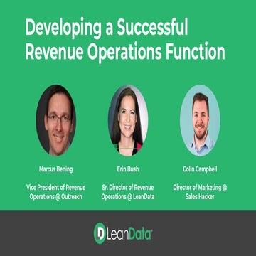 Revenue Ops: Our Proven Framework for Massive Pipeline