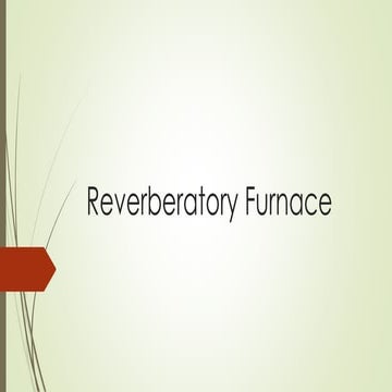 Reverberatory furnace