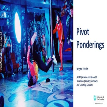 Pivot ponderings:  Musings about one library's role in supporting tech-enhanc...