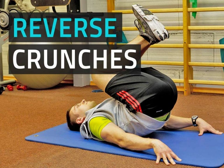 Reverse Crunches Easy & Effective Lower Abs Exercise