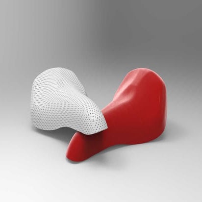 Reverse engineering saddle of bike