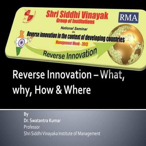 Reverse innovation | PPT