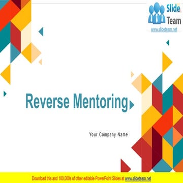 Reverse Mentoring PowerPoint Presentation Slides