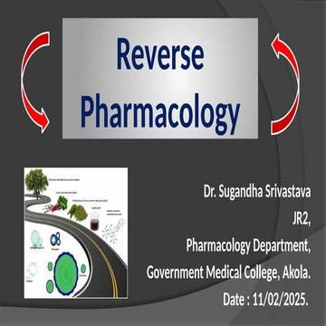 Reverse pharmacology | PPTX