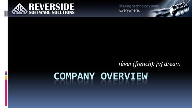 Reverside Company Overview
