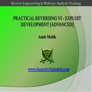 Reversing & Malware Analysis Traini...