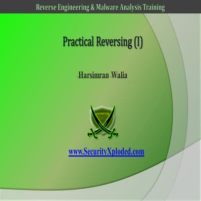 Reversing & malware analysis training part 6   practical reversing (i)