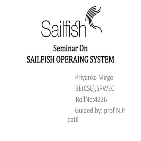 sailfish OS ppt