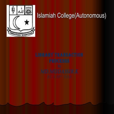 Abstract of Library Management System | PPT | Operating Systems ...