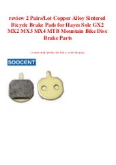 mtb brake pads review