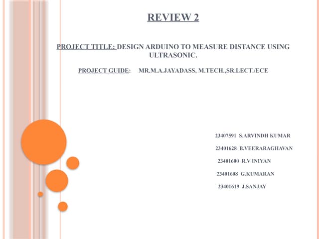 REVIEW 2 ULTRASONIC DISTANCE MEASUREMENT finished.pptx