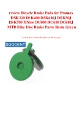 mtb brake pads review