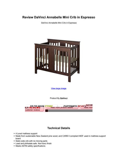 Annabelle mini crib Clearance