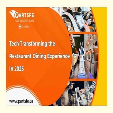 How Technology Is Revolutionizing Restaurant Dining in 2025.