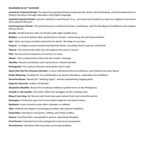 REVIEWER-IN-21ST-CENTURY for shs students