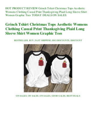 reviewgrinchtshirtchristmastopsaesthetic