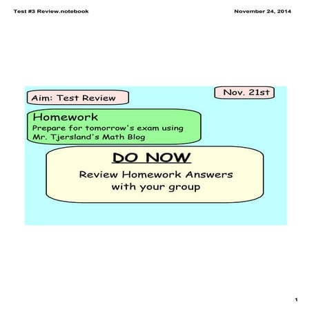 Review guide test # 5 | PDF