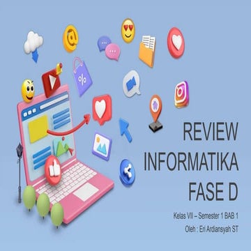 Review Informatika Fase D Semester 1 Bab 1.pptx