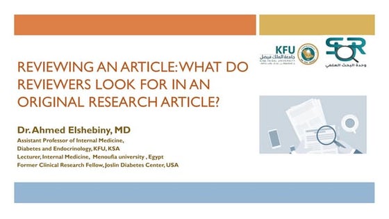How to prepare an effective journal club | PPT