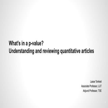 Reviewing quantitative articles_and_checklist
