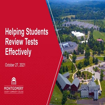 Reviewing tests effectively