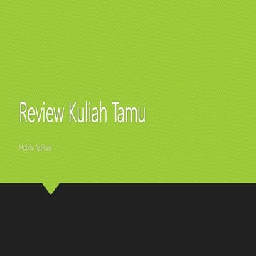 Review kuliah tamu