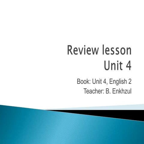 Review Lesson Uni 6 Pptx