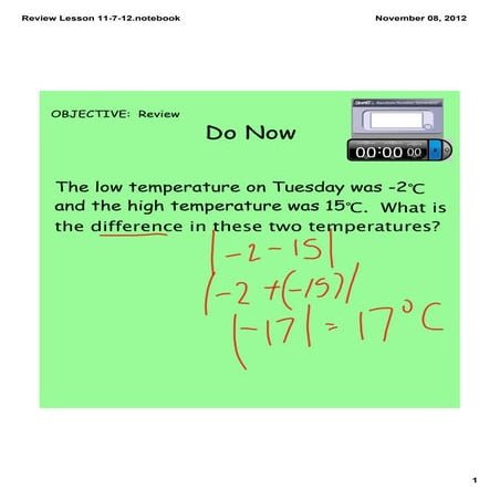 Review lesson 11 7-12 | PDF