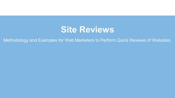 Review marketing - EBriks Infotech