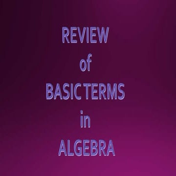 REVIEW of BASIC TERMS in ALGEBRA.pptx