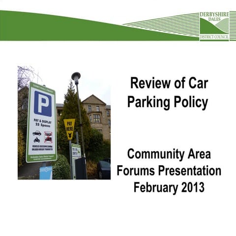 Review of car parking policy