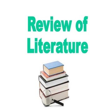 Review of Literature | PPTX