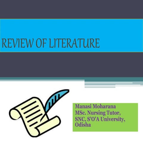 Review of literature