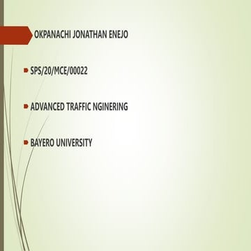 REVIEW OF MICROSCOPIC TRAFFIC MODEL USING ARTIFICIAL INTELLIGENCE.pptx