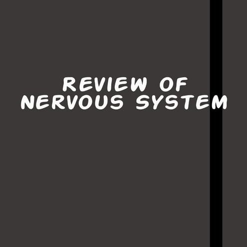 Review of Nervous System (neurology).pdf