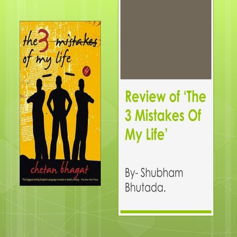 Review of the 3 mistakes of my life