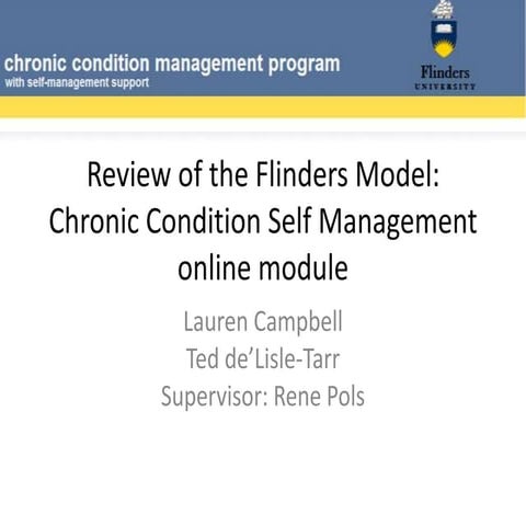 Review of the flinders model