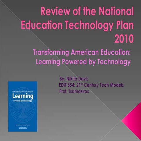 Review of the national education technology plan 2010 (1)