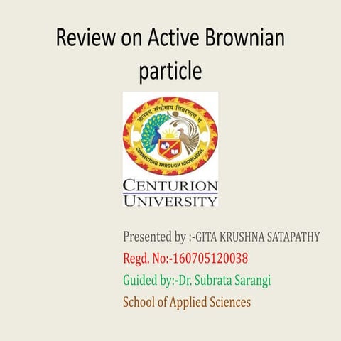 Review on active brownian particle