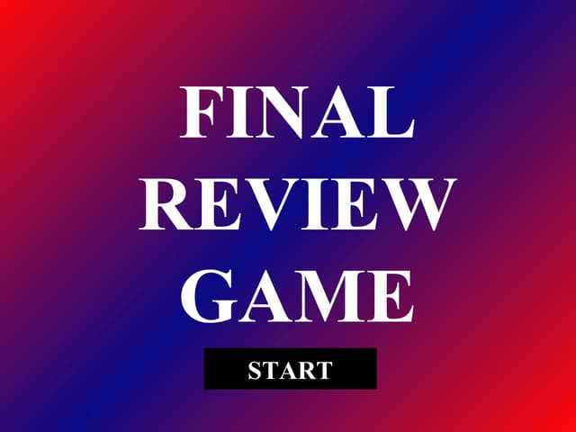 Review power point