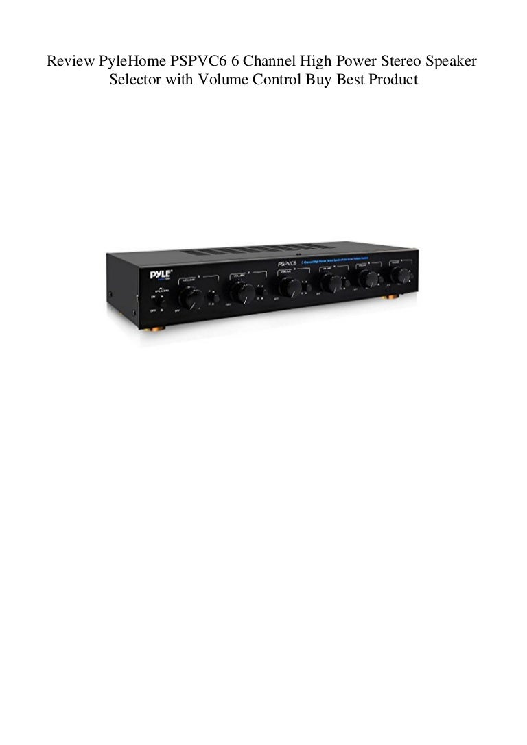 speaker selector best buy