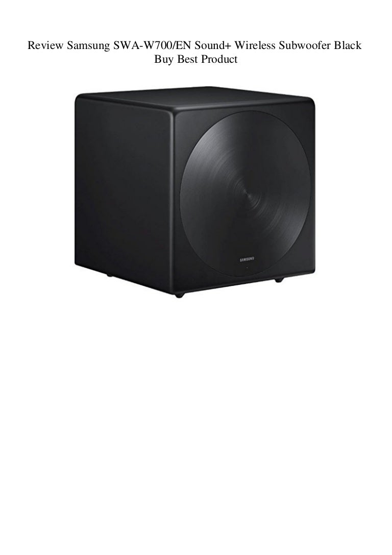 samsung sound  subwoofer