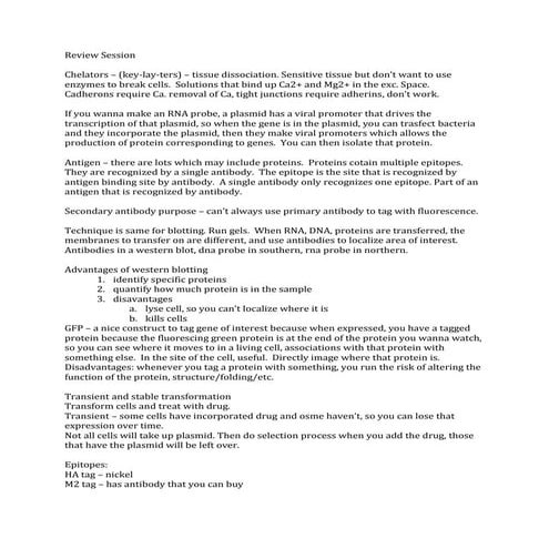 Production of a recombinant therapeutic protein presentation | PPTX