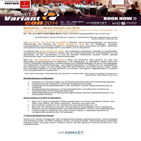 Review smart variant.con 2014